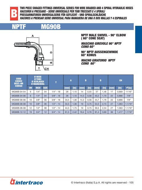 INTERTRACO 730 - CATALOGO 2PZ