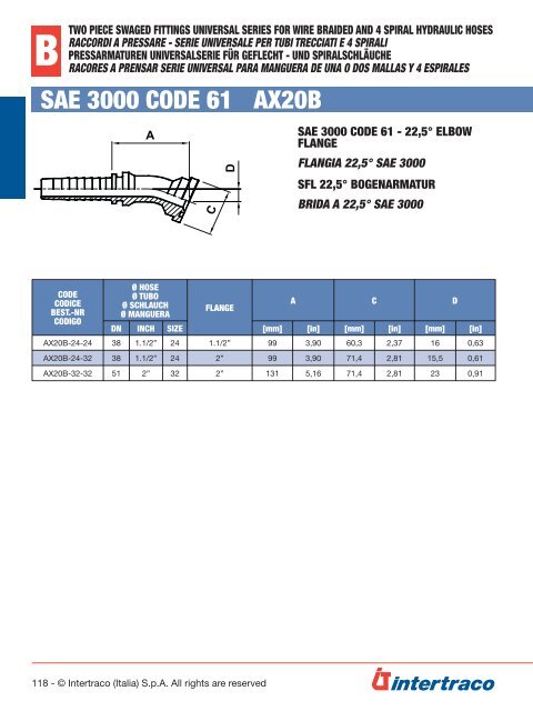 INTERTRACO 730 - CATALOGO 2PZ