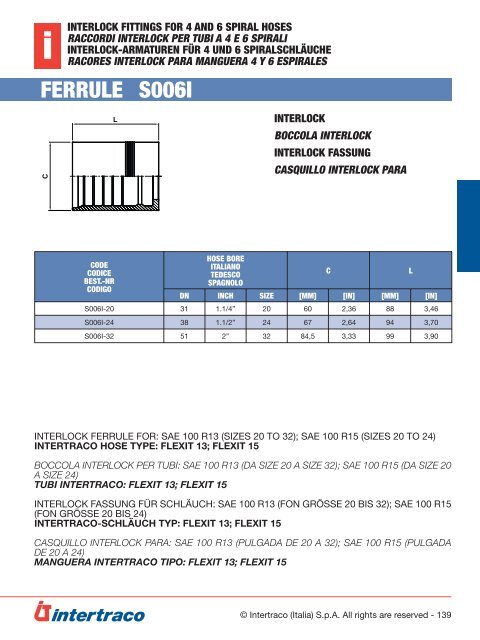 INTERTRACO 730 - CATALOGO 2PZ