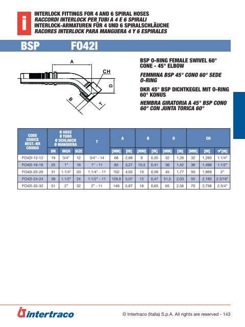 INTERTRACO 730 - CATALOGO 2PZ