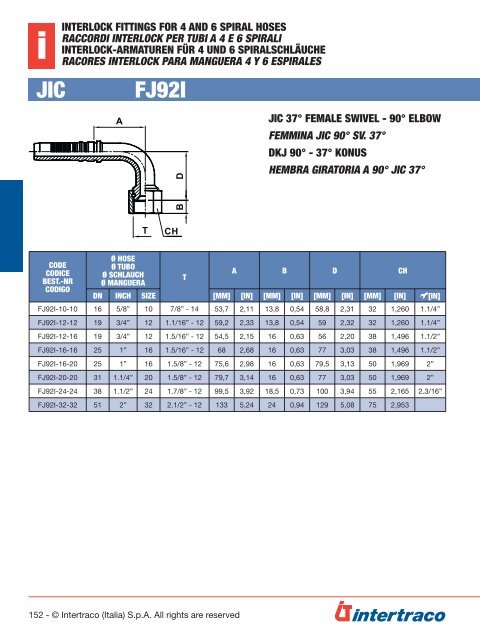 INTERTRACO 730 - CATALOGO 2PZ