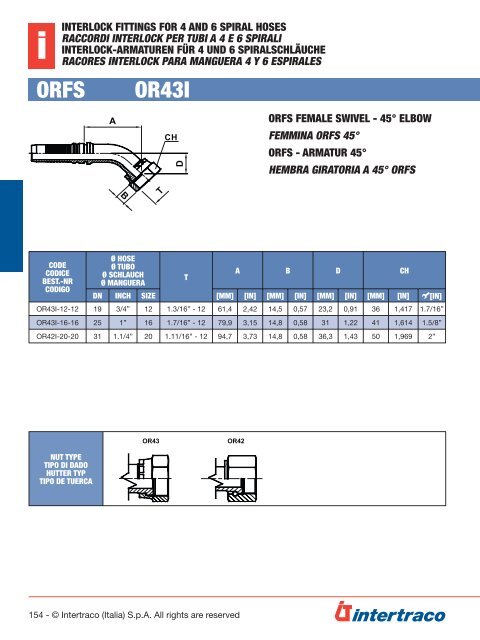 INTERTRACO 730 - CATALOGO 2PZ