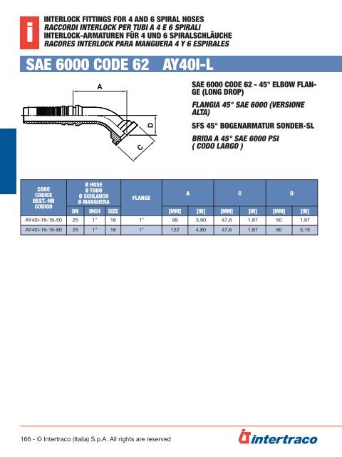 INTERTRACO 730 - CATALOGO 2PZ