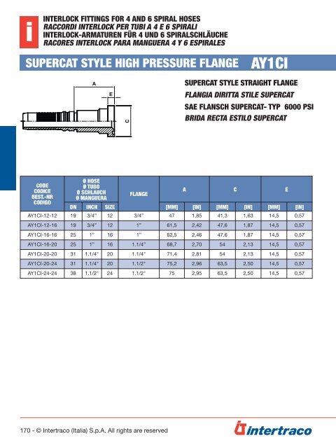 INTERTRACO 730 - CATALOGO 2PZ