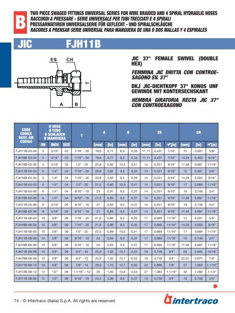 INTERTRACO 730 - CATALOGO 2PZ