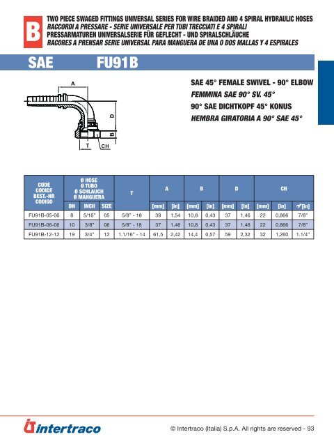 INTERTRACO 730 - CATALOGO 2PZ