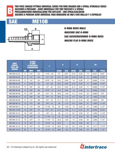 INTERTRACO 730 - CATALOGO 2PZ