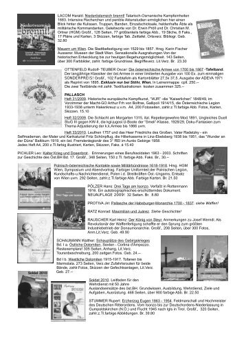 Militaria-Katalog Mai 2010 Teil 2 - Stöhr