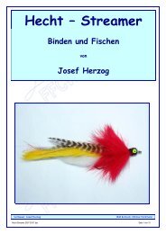 Hecht–Streamer, Binden und Fischen von Josef Herzog - ffcwl