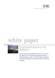 White Paper 17 Kapitalallokation - IFBC