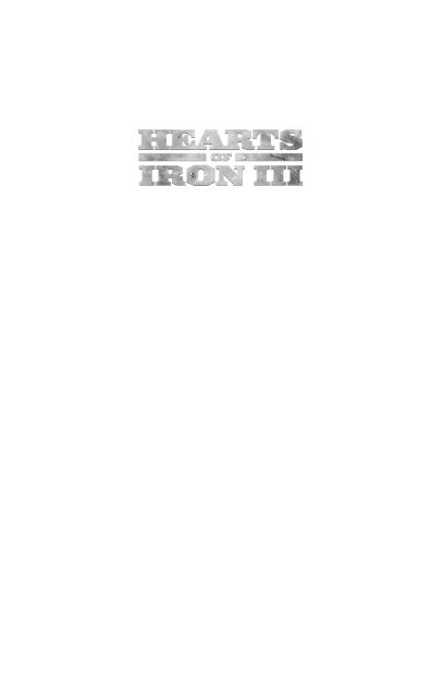 hearts of iron 3 manual