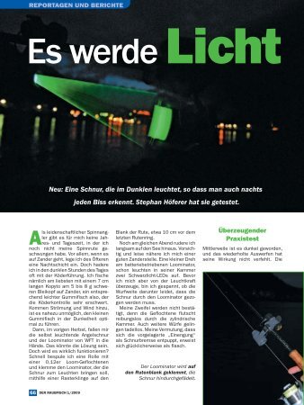 Es werde Licht - Raubfisch