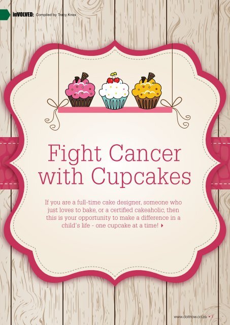 Fight Cancer with Cupcakes - DO IT NOW Magazine