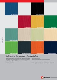 Beizfarben - Farbgruppe 1/Sonderfarben - Sponeta