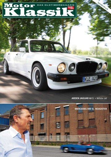 ARDEN JAGUAR AJ 1 – White cat MERCEDES 300 SL ROADSTER