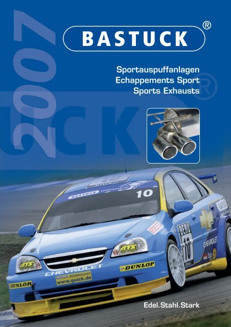 Sportauspuffanlagen Echappements Sport Sports Exhausts