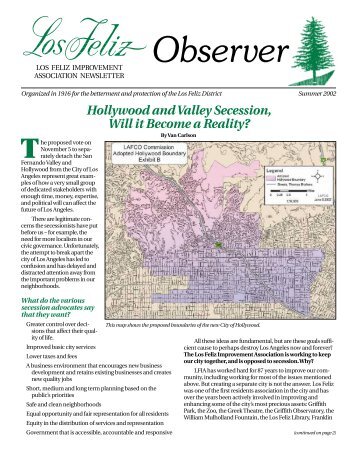 Observer - Los Feliz Improvement Association