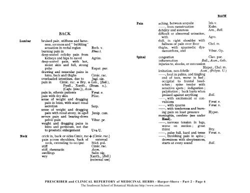 PRESCRIBER and CLINICAL REPERTORY of MEDICINAL HERBS ...