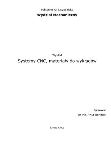 Systemy CNC - materiały do wykładów.pdf - Informacje
