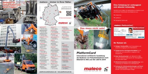 PlatformCard - Mateco