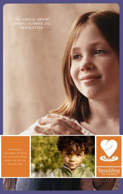 Spaulding for Children 2011 Annual Report