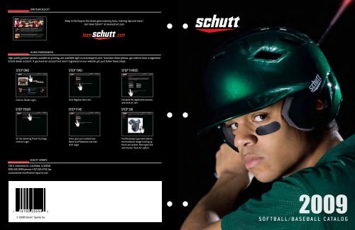 Softball/baSeball Catalog - Schutt Sports