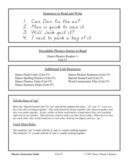 sentences-to-read-and-wri