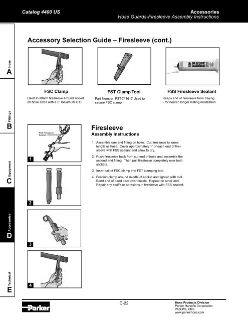 ACCESSORIES - Parker Hannifin Corporation