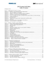 2013 Formula SAE Rules - Students - SAE