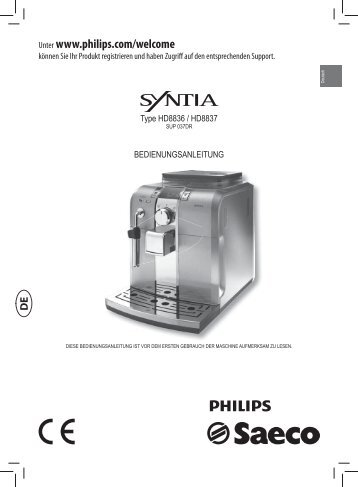 Saeco Philips Kaffeevollautomaten - best-in-saeco.de
