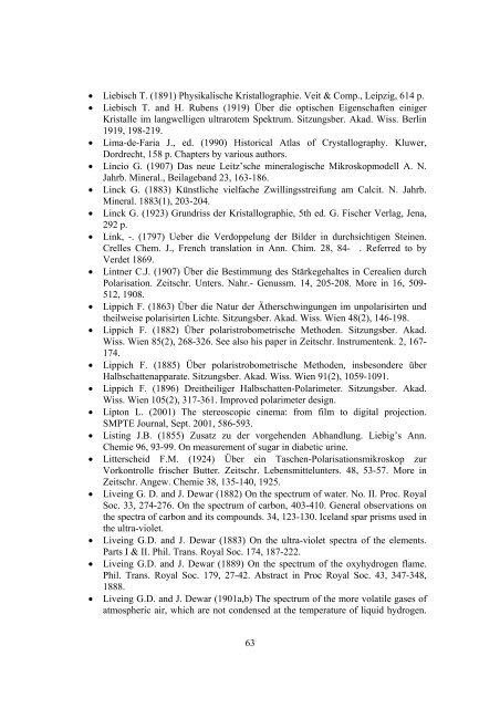 Annotated list of references on Iceland spar and polarized light