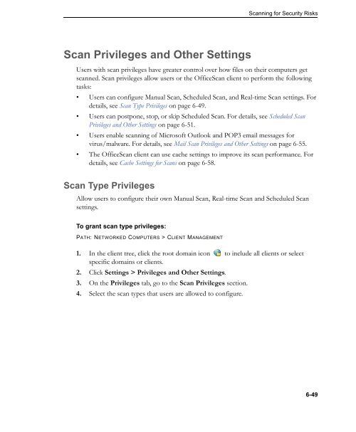 OfficeScan 10.6 Administrator's Guide - Trend Micro™ Online Help