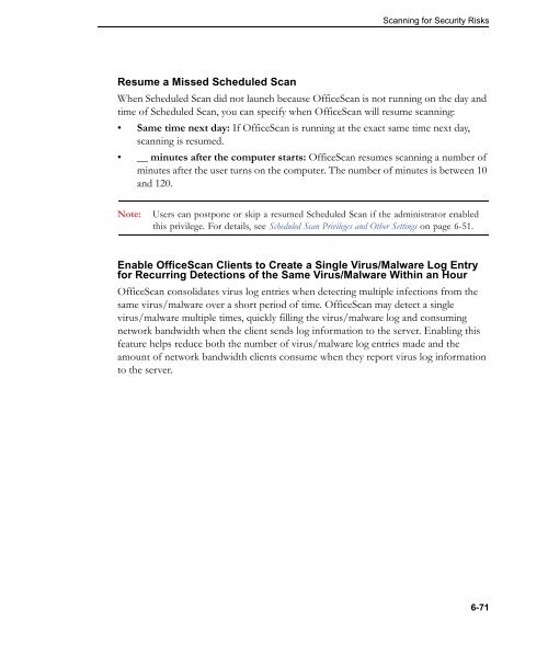 OfficeScan 10.6 Administrator's Guide - Trend Micro™ Online Help