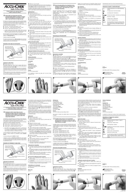 Accu-Chek Safe-T-Pro Plus Bedienungsanleitung