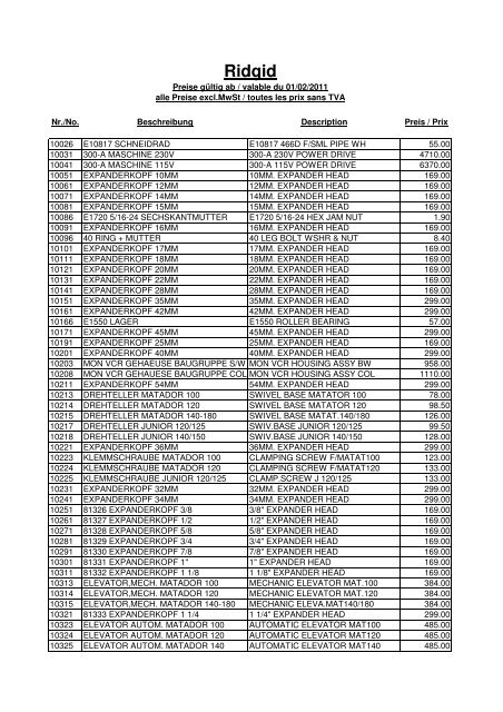 weitere Informationen - rofo AG