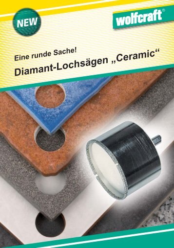 Diamant-Lochsägen „Ceramic“