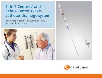 Safe-T-Centesis® and Safe-T-Centesis PLUS - CareFusion