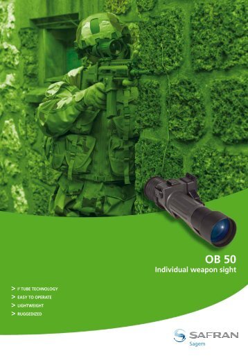 OB 50 Individual weapon sight