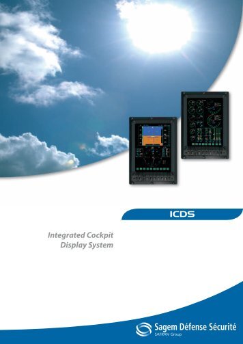 Integrated Cockpit Display System ICDS - Sagem