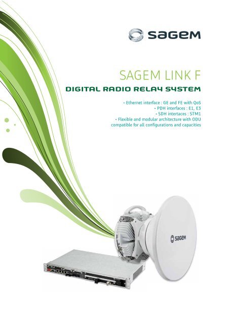 sagem link f : digital radio relay system - Sagemcom