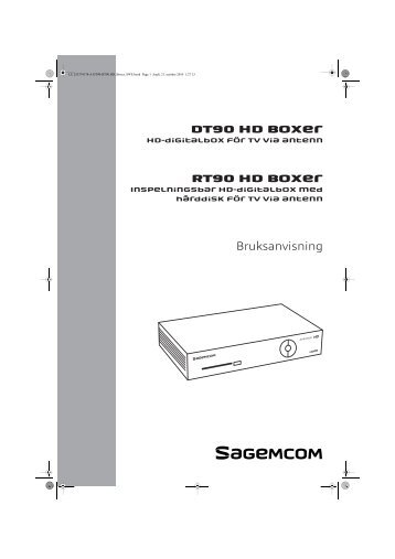 DT/RT90 HD Boxer - Hansa Electronic