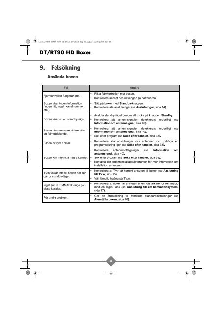 DT/RT90 HD Boxer - Hansa Electronic