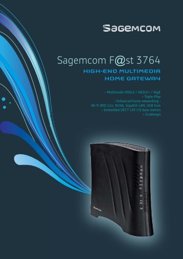 Sagemcom F@st 3764