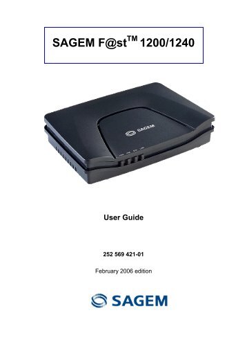 TÉLÉCHARGER DRIVER SAGEM FAST 800-840 GRATUIT