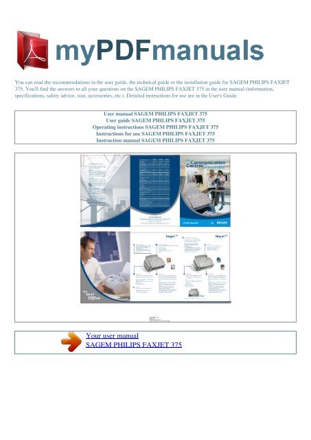 Cartucce Philips FAXJET 525 originali e compatibili Cartucce Philips FAXJET 525 originali e compatibili