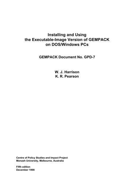 Gpd Forms.pdf Download 5th edition of GPD-7 in PDF - Monash University