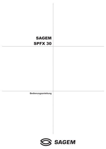 SAGEM SPFX 30 - Support Sagemcom