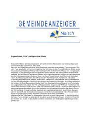 GA 09-2013 - Gemeinde Malsch