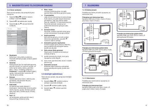 Naudojimosi instrukcijos - Philips