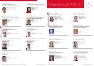 Nominations 2011– 2012 - RSV
